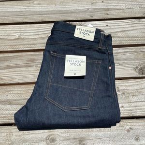 Tellason Stock Raw Denim Jeans